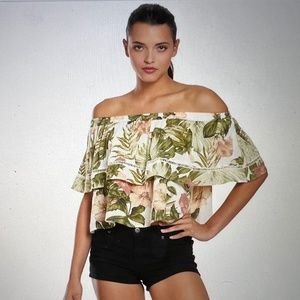 Rip Curl Hanalei Bay Off The Shoulder Top